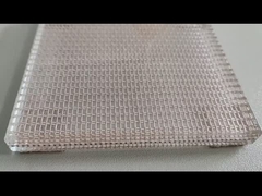 Maillage de verre laminé durable en cuivre d'une épaisseur de 5 mm pour immeubles de grande hauteur