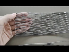Corde Mesh Is maille architecturale sûre et belle d'A d'acier inoxydable de câble