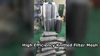 High Efficiency 0.35mm Knitted Filter Screen Mesh