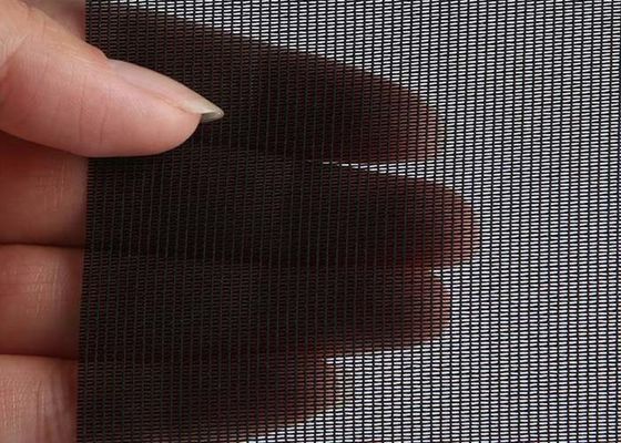 Écran en maille anti-pollen en polyester noir Prévenir le pollen et réduire les allergies