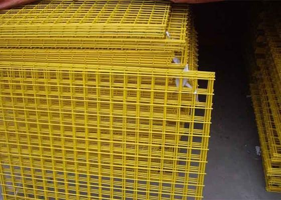 Tissu métallique galvanisé en PVC enduit de fil de fer soudé 1 1 2 pouces