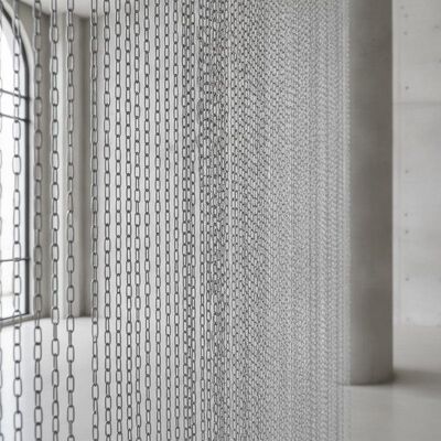 Rideau de treillis métallique décoratif en aluminium 1,0 mm en chaîne