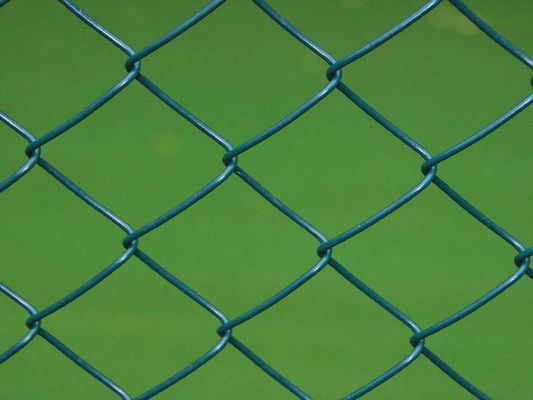 Sécurité électrique 1.8 M Chain Link Fence revêtement en vinyle