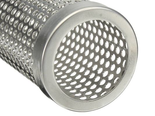 Tamis filtrant en acier perforé de tuyauterie Mesh For Filter Liquids Solids et air