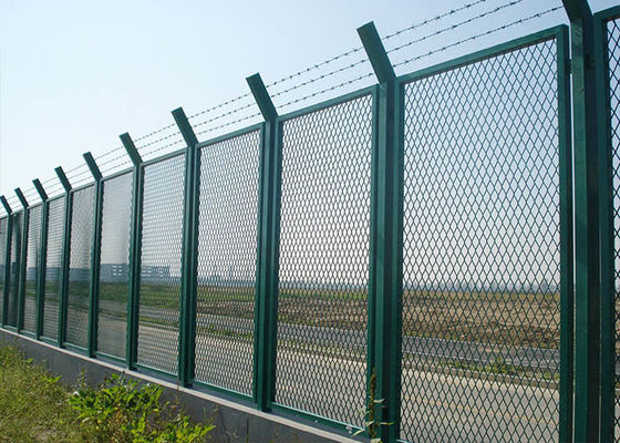 Clôture de sécurité en métal déployé - Clôture anti-escalade et anti-coupure