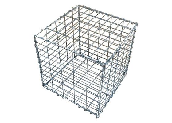 Le treillis soudé galvanisé Galfan Paniers Gabion La défense Gabion a soudé le grillage