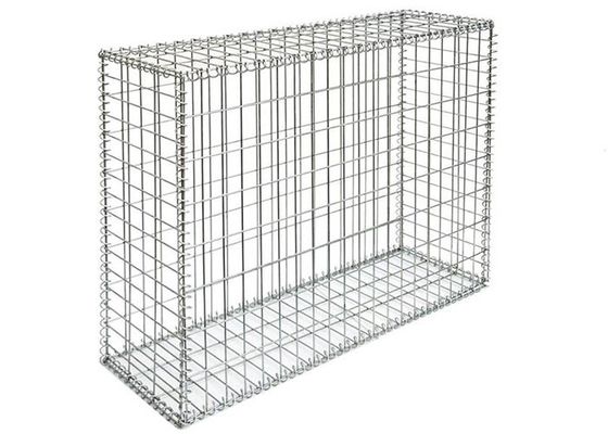 Le treillis soudé galvanisé Galfan Paniers Gabion La défense Gabion a soudé le grillage