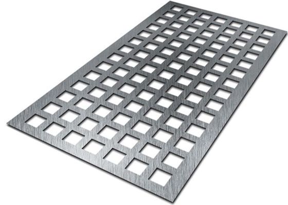 L'écran perforé en métal de perforation rectangulaire fournit un secteur plus de grand tirage pour le filtrage, le criblage et la ventilation
