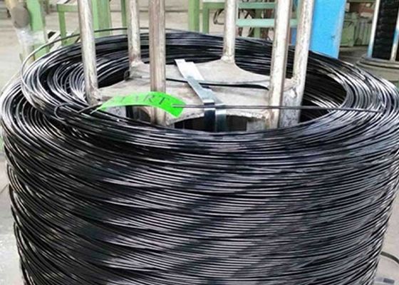 Le PVC vert jaune a enduit le fil d'acier enduit en plastique du fil 4mm de Gi