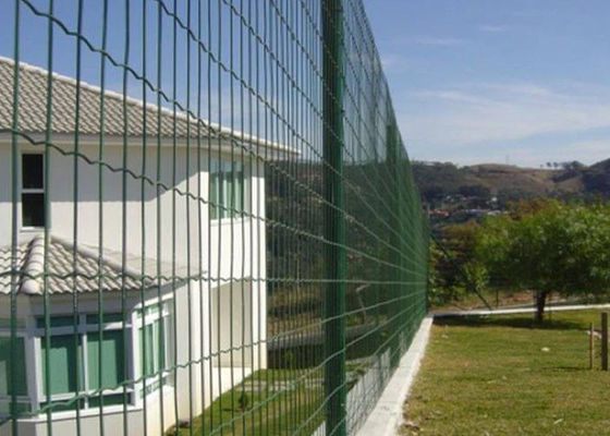 l'électro de Metal Wire Fence de barrière de style d'euro de 50×50mm a galvanisé extérieur