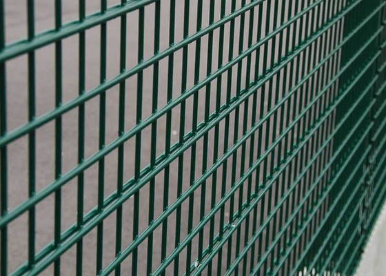 panneau de 3000mm double grillage grillage en métal PVC enduit