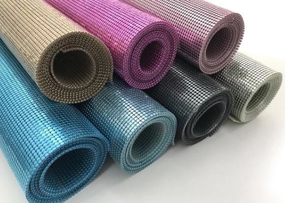 Tissu métallique de tissu (rideau métallique en tissu de paillette) - paillette de rond et d'octogone