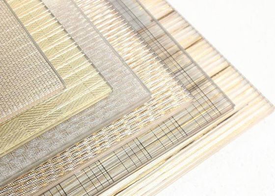 Le tissu feuilleté le verre, a câblé le verre, le Mesh Brings Noble architectural stratifié et le charme élégant aux bâtiments
