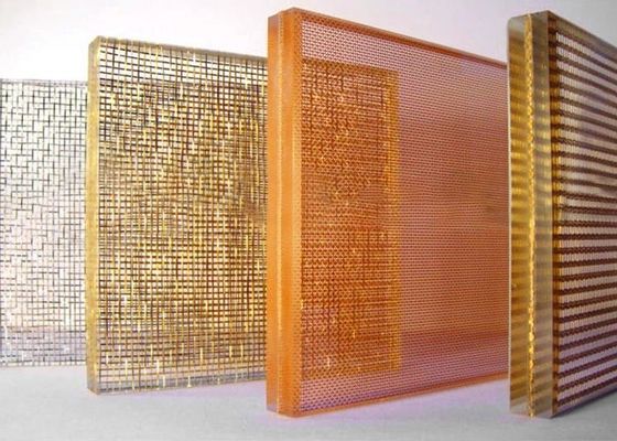 Le tissu feuilleté le verre, a câblé le verre, le Mesh Brings Noble architectural stratifié et le charme élégant aux bâtiments