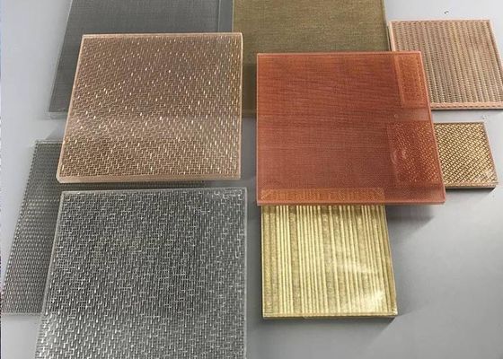 Le tissu feuilleté le verre, a câblé le verre, le Mesh Brings Noble architectural stratifié et le charme élégant aux bâtiments