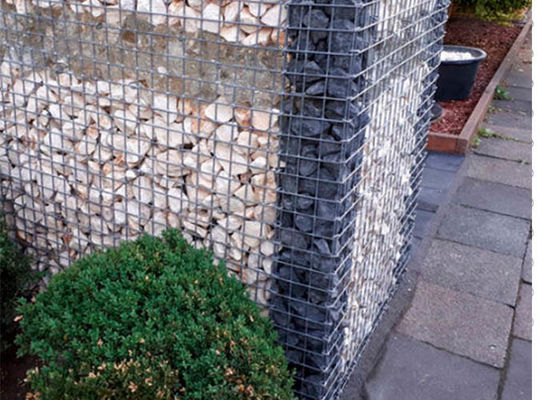 Le paysage a soudé 5mm que les paniers de Gabion câblent Mesh Rock Retaining Wall