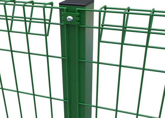 la barrière Metal Wire Fence de bureau à cylindre de triangle de 900mm-2400mm a galvanisé enduit