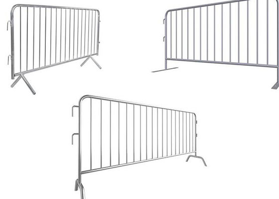 Grillage Galvanized Steel Barricade en métal de barrière de contrôle des foules de la mesure 16
