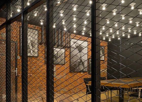 Cloison de séparation augmentée en aluminium en métal pour des usages permanents et provisoires de séparation