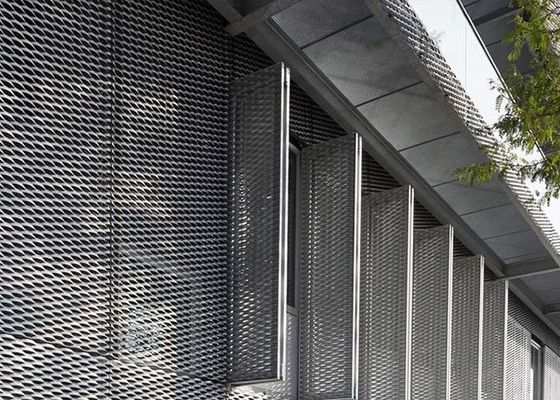 Le parasol augmenté en métal protège le bâtiment de plus frais adumbral de lumière du soleil forte