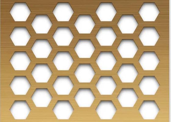 Feuillard perforé de trou hexagonal souple, stable et économique pour l'architecte And Fence