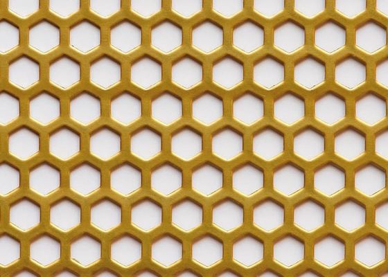 Le laiton perforé couvre anticorrosion, durable et esthétique pour l'architecture et la décoration