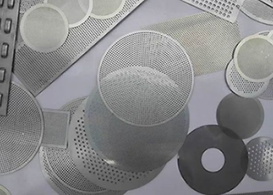 Maille perforée d'écran de filtre à disques 10 – 635 Mesh With Wrapped Edge