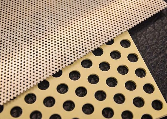 Métal perforé par trou micro fait par la grande vitesse de poinçonneuse de commande numérique par ordinateur, la précision fine et les petits trous