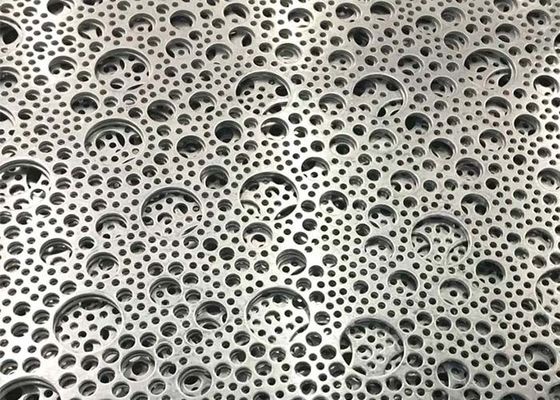 Laser coupant les panneaux perforés en métal avec les modèles contemporains d'abd créatif
