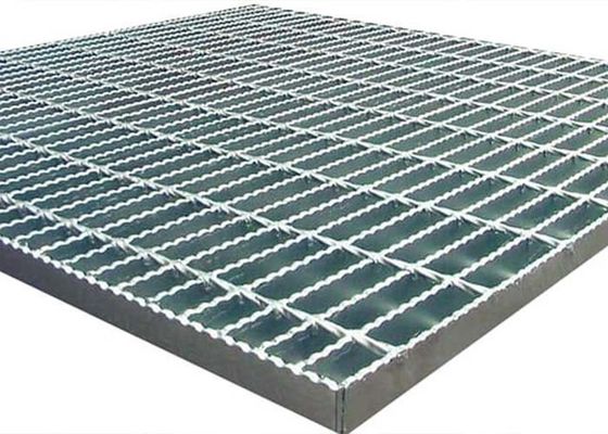 Portance élevée soudée dentelée et haute sécurité de grille en acier pour les bâtiments industriels, civils et commerciaux