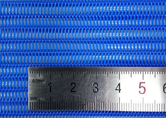 ceinture de Mesh Conveyor Belt Spiral Mesh de polyester de 0.5mm à de 1.2mm pour l'asséchage