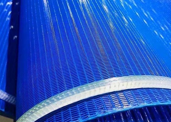 ceinture de Mesh Conveyor Belt Spiral Mesh de polyester de 0.5mm à de 1.2mm pour l'asséchage