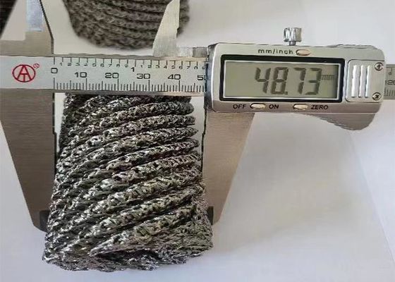 Maillage tricoté comprimé à plusieurs couches haute résistance pour élément filtrant