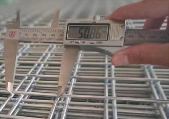 12 Gauge 1 14 pouces filet de fil soudé galvanisé trempé à chaud haute résistance à la traction