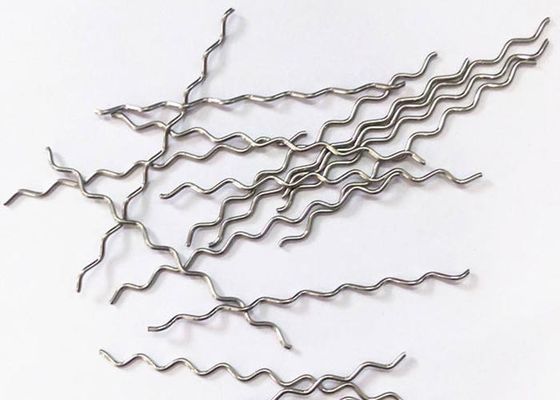 Renforcement en fibres d'acier ronde déformée 0,9 mm