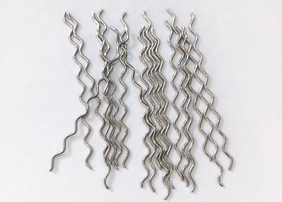 Renforcement en fibres d'acier ronde déformée 0,9 mm