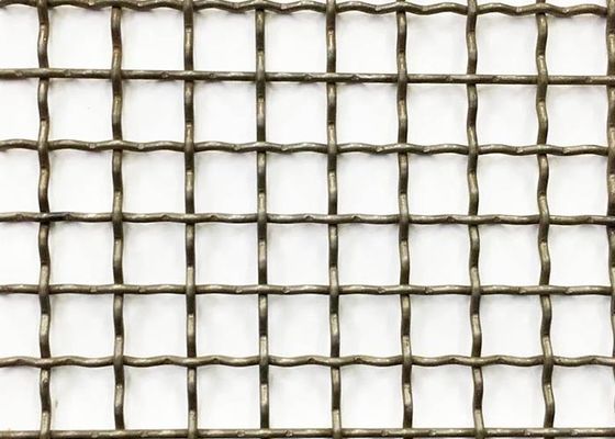 Maillage de fil d'écran à vibration carrée avec une construction robuste