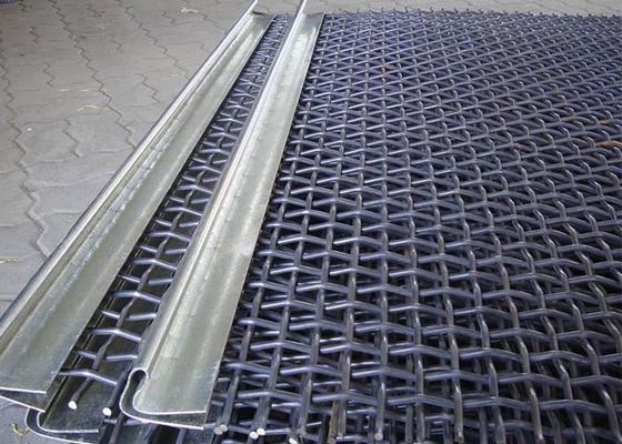 Maillage de fil d'écran à vibration carrée avec une construction robuste