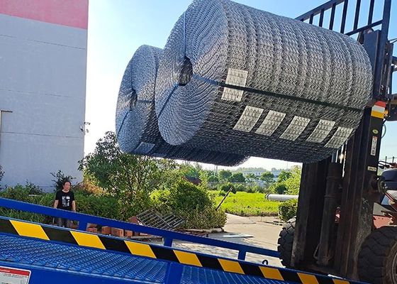 6 8 10 fils de ligne galvanisés de treillis soudés pour le revêtement de poids du béton