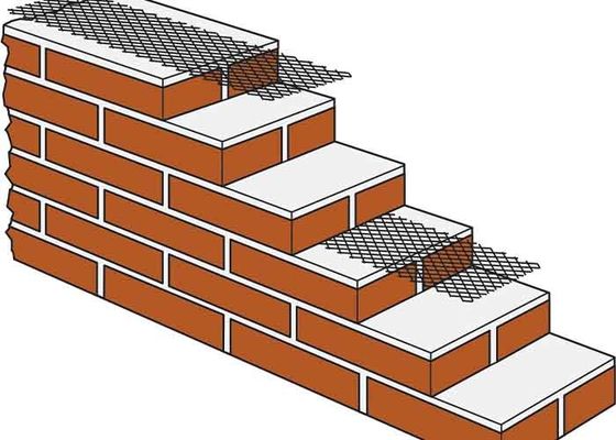 Maillage en acier étendu pour maillage de renforcement de mur en briques