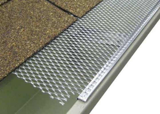 Protection des gouttières métalliques en aluminium 1m x 5m Panneau