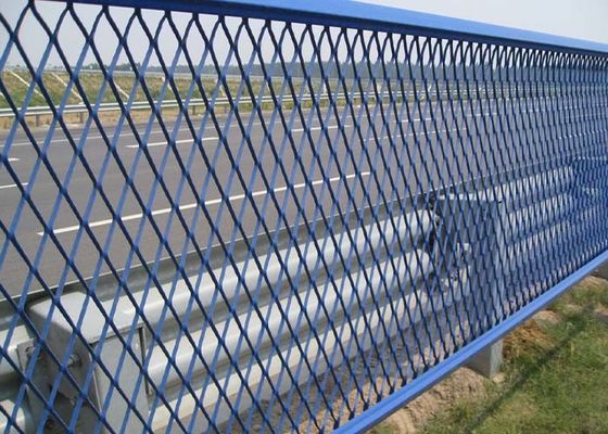 Maillage métallique galvanisé léger personnalisé Diamant / forme carrée 34%-70% Surface ouverte