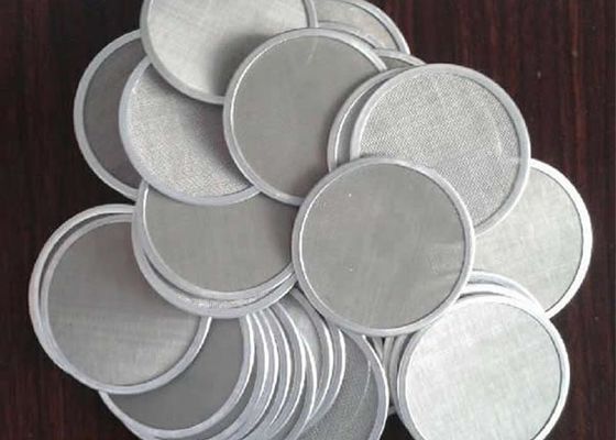 Disque filtrant en acier inoxydable sintré pour filtre liquide