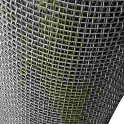 2.0 mm d'ouverture d'acier à haute teneur en carbone tissé en fil de fer résistant à l'usure dans l'industrie chimique