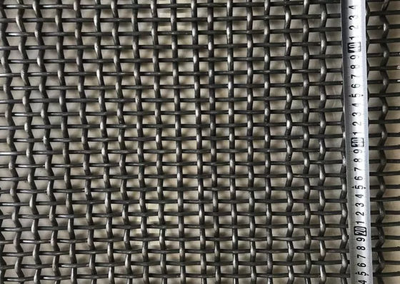 2.0 mm d'ouverture d'acier à haute teneur en carbone tissé en fil de fer résistant à l'usure dans l'industrie chimique