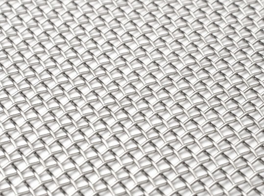 L' acier inoxydable à écran plat 316L filet de fil tissé