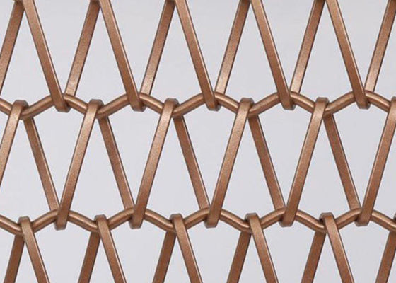 Maillage spirale architecturale en acier inoxydable 304 à tige droite pour la décoration intérieure et extérieure