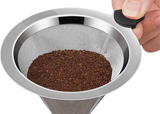 Filtre à café parfait en acier inoxydable Bon goût et sain