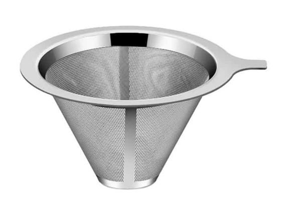 Filtre à café parfait en acier inoxydable Bon goût et sain