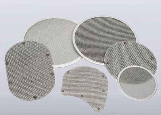 Écran d'extrudeuse frittable haute résistance à la chaleur